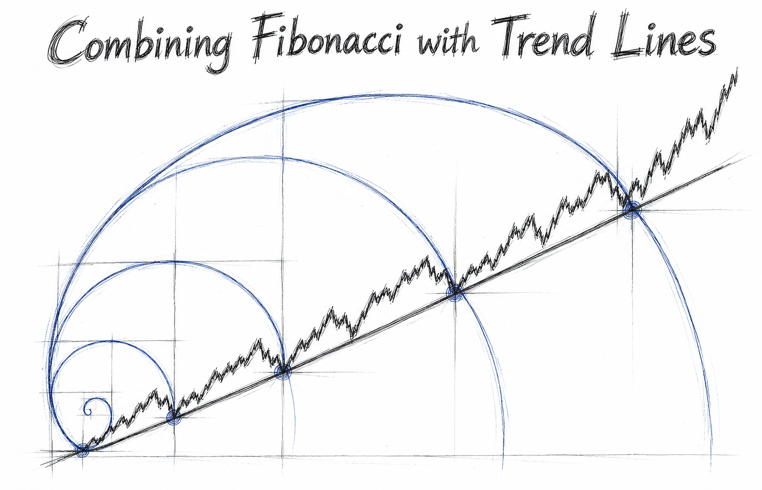 Combining Fibonacci with Trend Lines
