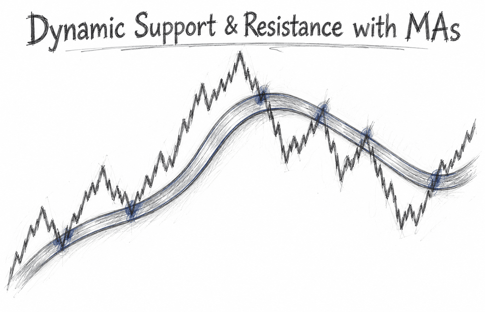 Dynamic Support & Resistance with Mas