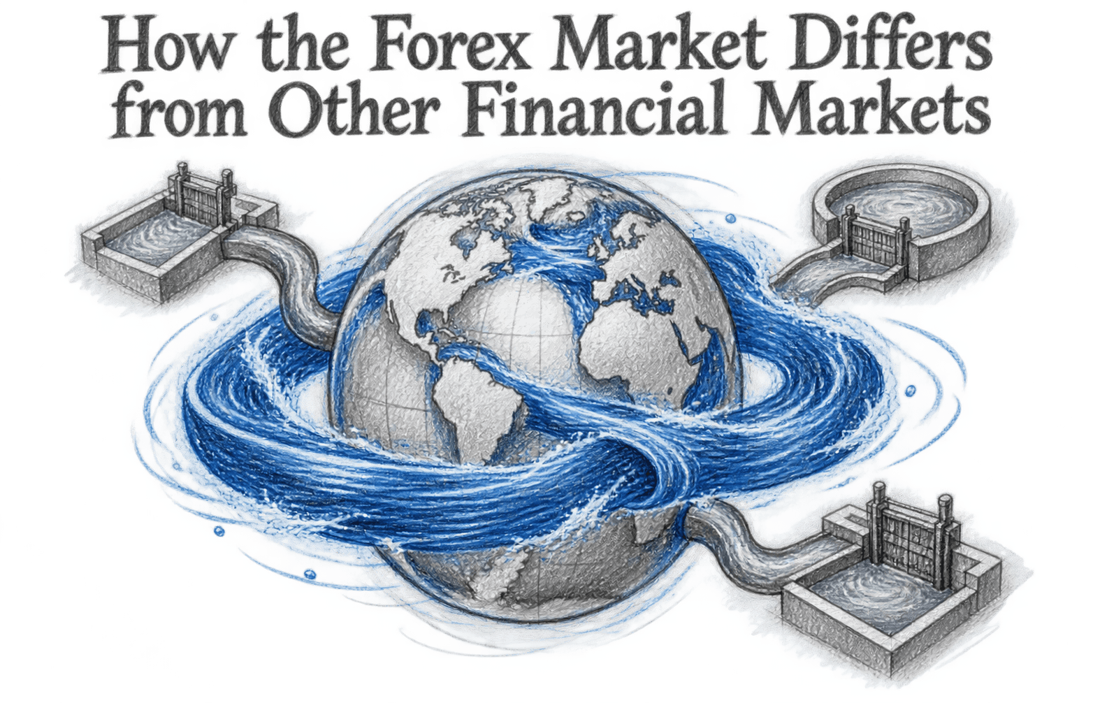 How the Forex Market Differs from Other Financial Markets