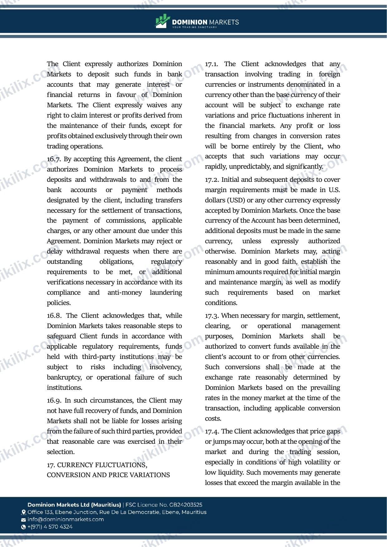Our full page screenshot of the page this quotation was taken from, on DOMINION MARKETS's site dominionmarkets.com, taken on Sep 9, 2026. The quoted words are not marked in the image.