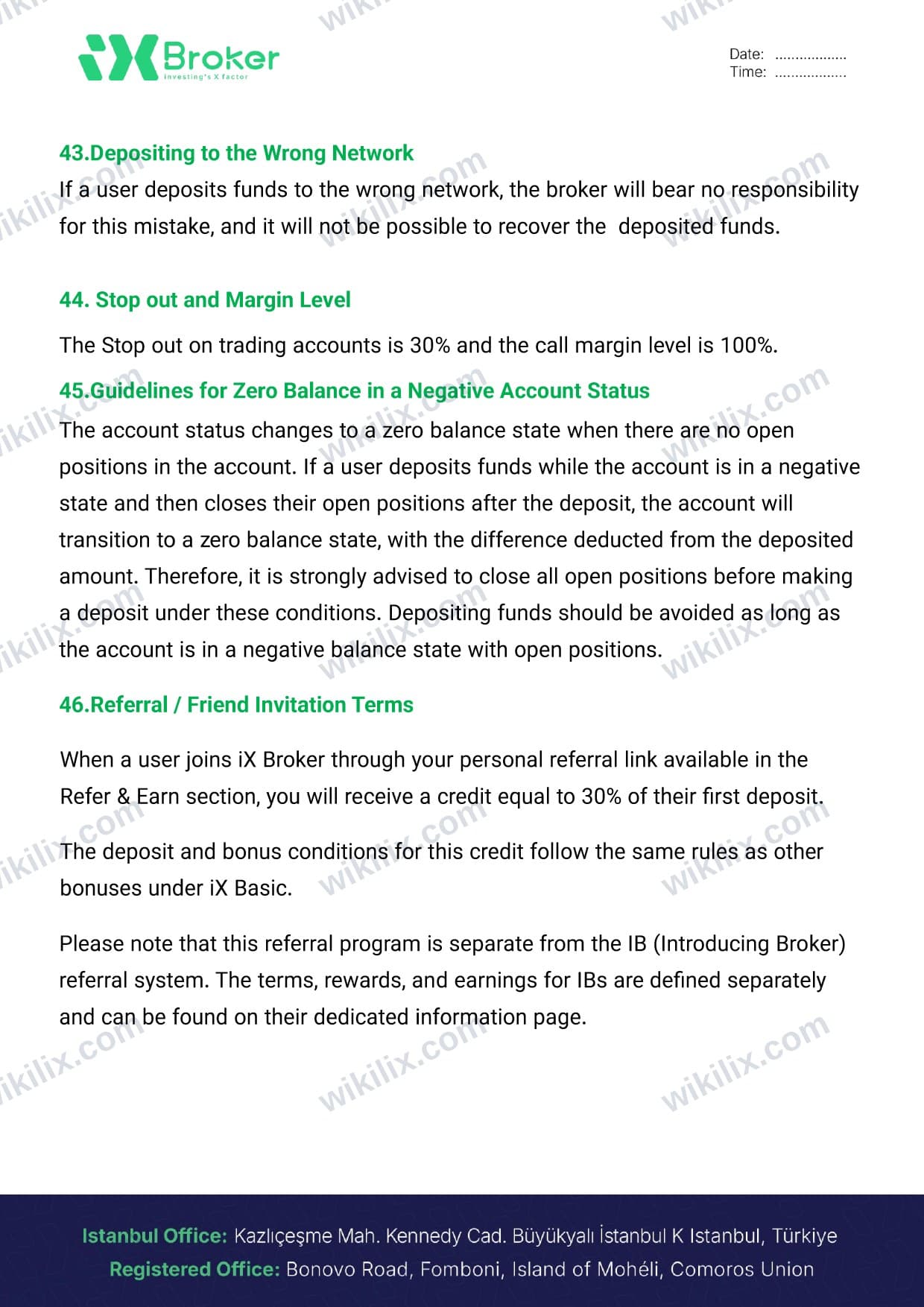 Our full page screenshot of the page this quotation was taken from, on iXBROKER's site dl.ixbroker.com, taken on Sep 8, 2026. The quoted words are not marked in the image.