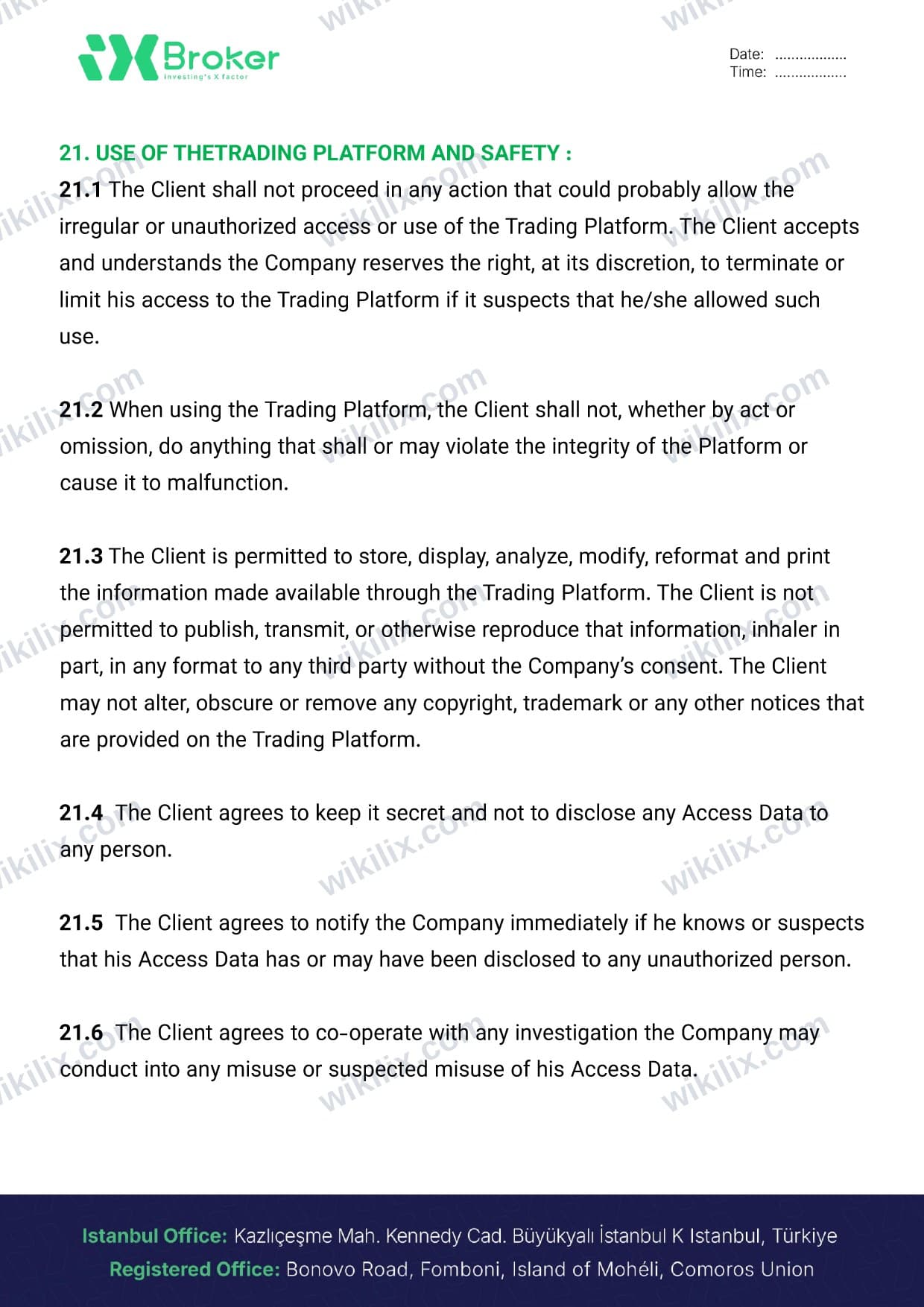 Our full page screenshot of the page this quotation was taken from, on iXBROKER's site dl.ixbroker.com, taken on Sep 8, 2026. The quoted words are not marked in the image.