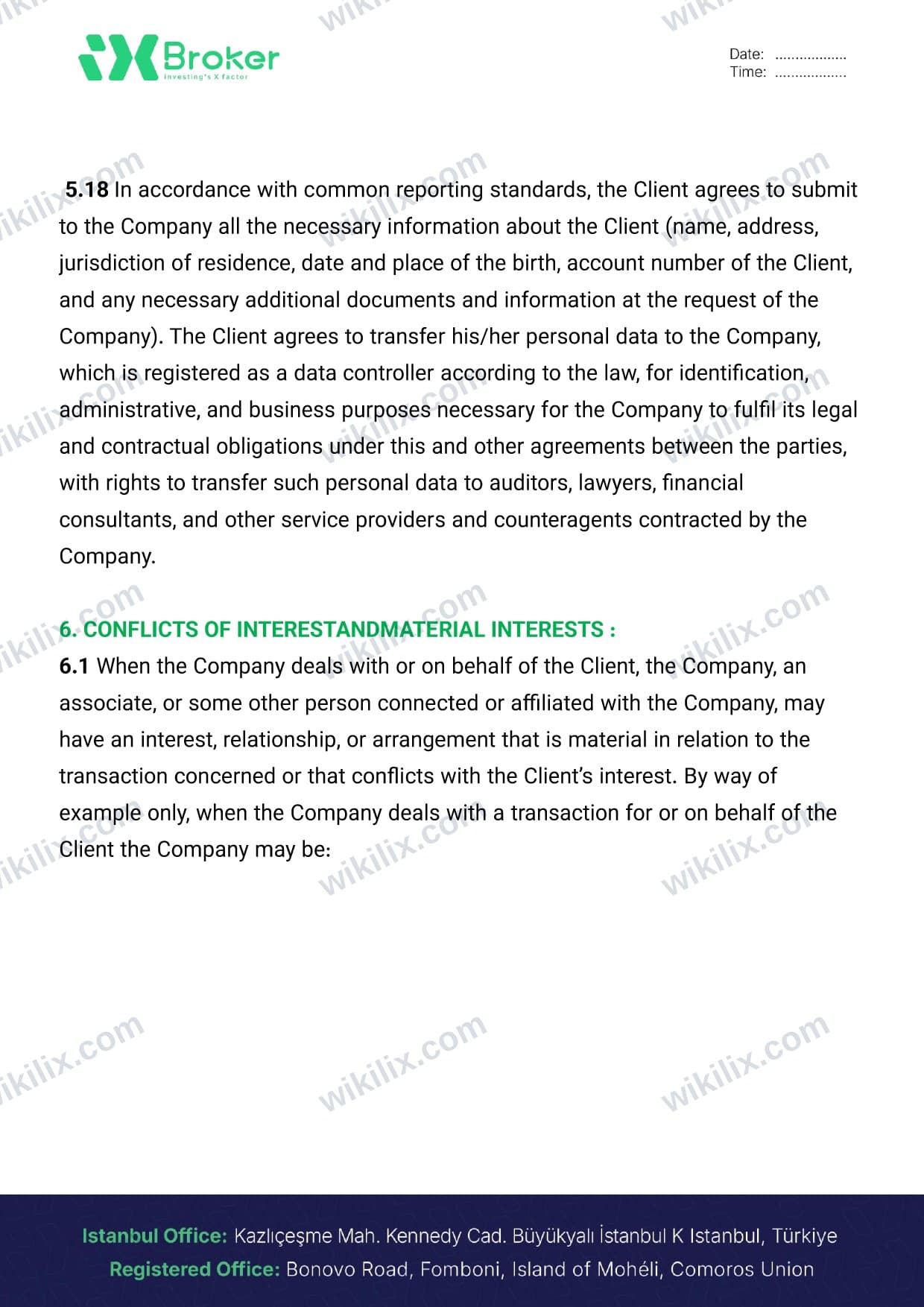 Our full page screenshot of the page this quotation was taken from, on iXBROKER's site dl.ixbroker.com, taken on Sep 8, 2026. The quoted words are not marked in the image.