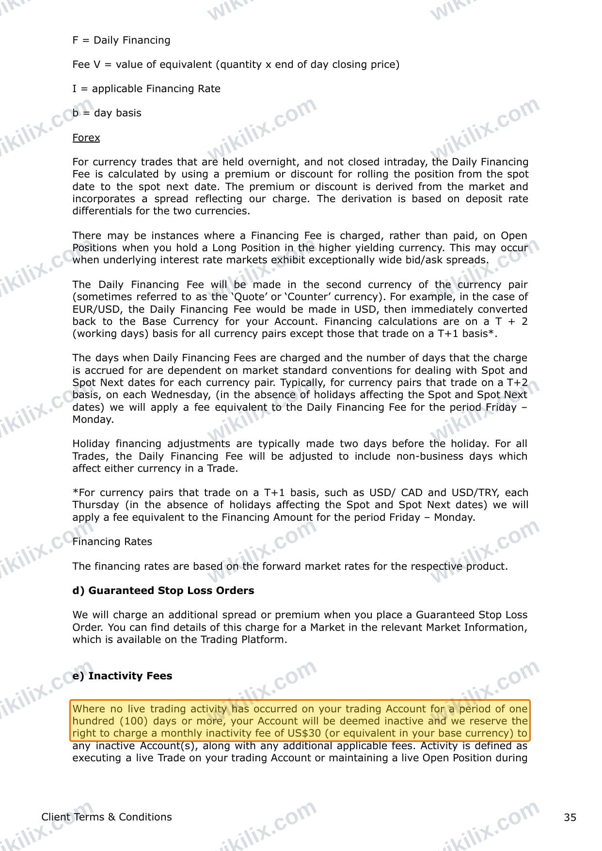 Our full page screenshot of the page this clause sits on, on Raze Markets's site cdn.prod.website-files.com, taken on Aug 24, 2026. The quoted words are marked in the image.