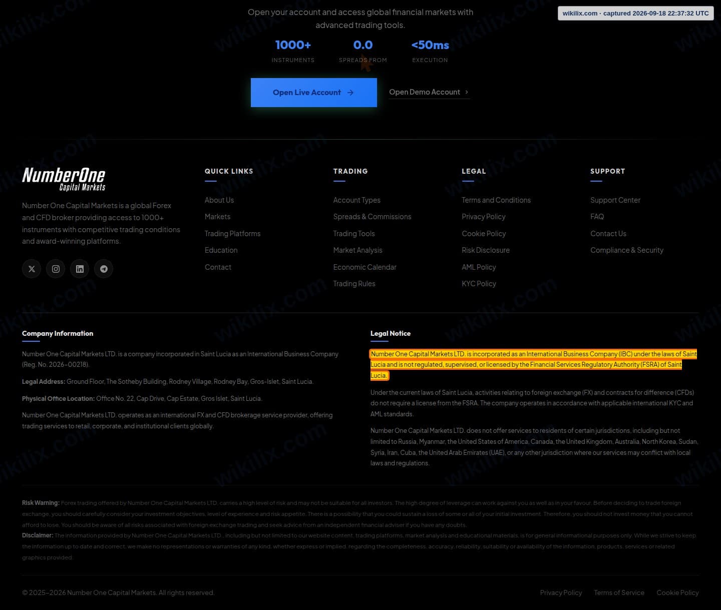 Our full page screenshot of the page this clause sits on, on N1CM's site n1cm.com, taken on Sep 18, 2026. The quoted words are marked in the image.