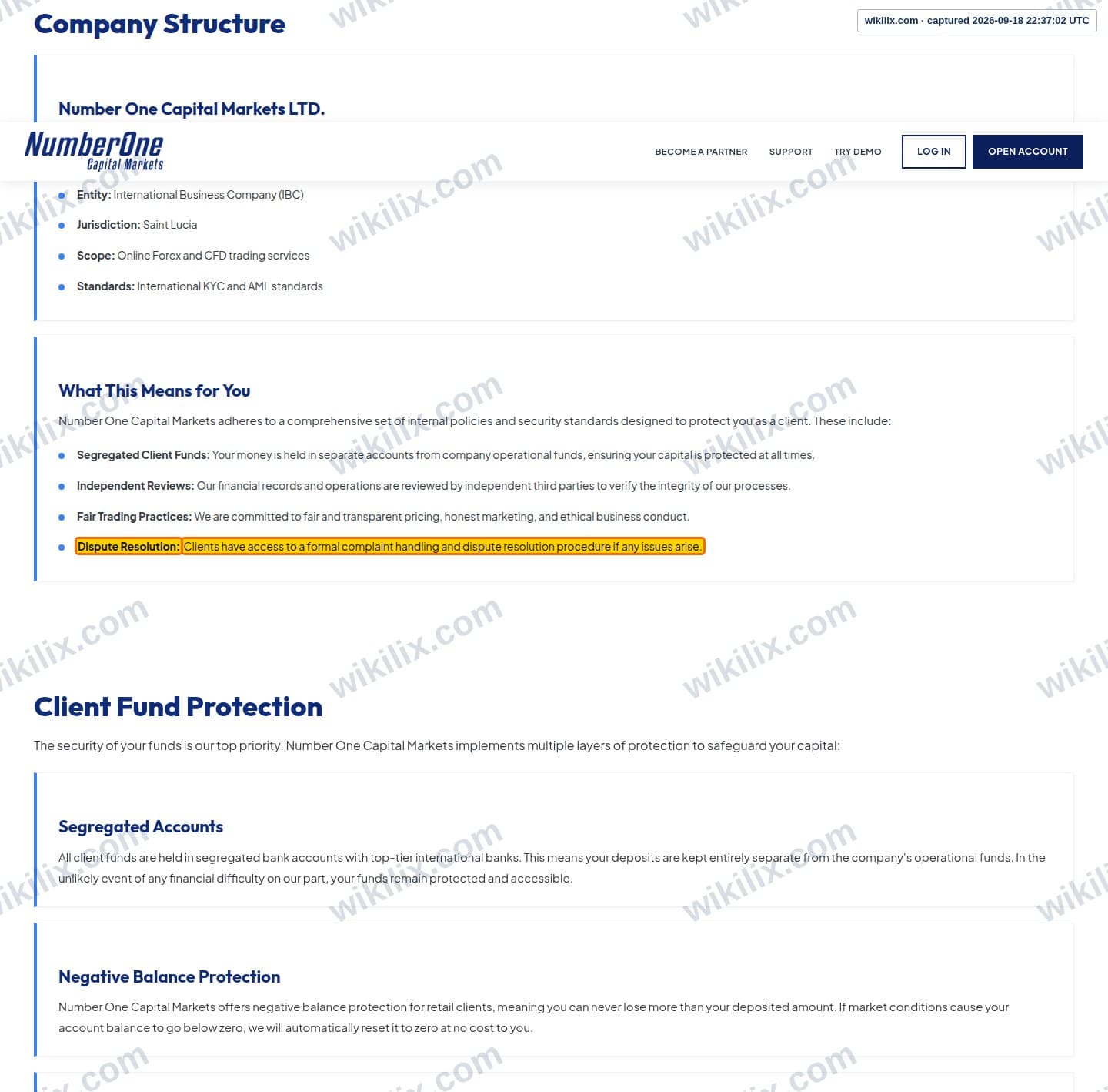 Our full page screenshot of the page that makes this promise, on N1CM's site n1cm.com, taken on Sep 18, 2026. The quoted words are marked in the image.