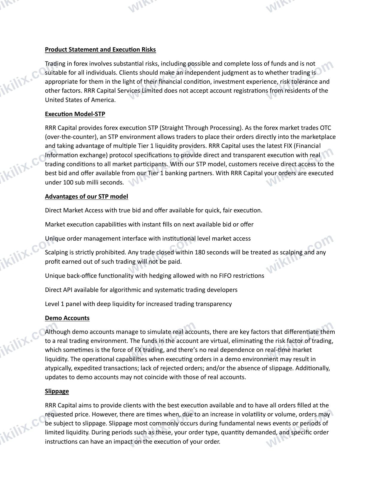 Our full page screenshot of the page this quotation was taken from, on RRR Capital's site rrrcapital.com, taken on Sep 15, 2026. The quoted words are not marked in the image.