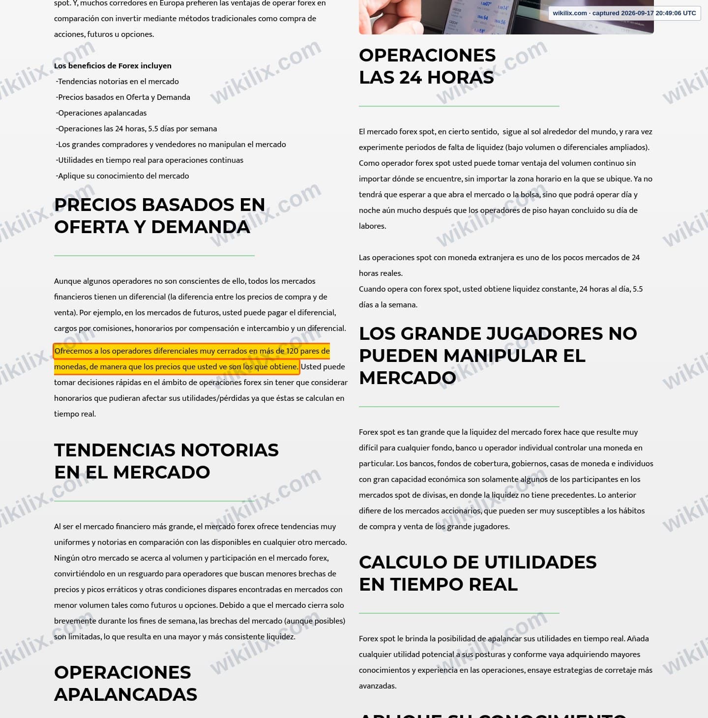 Our full page screenshot of the page that makes this promise, on GFC's site gfcmercado.com, taken on Sep 17, 2026. The quoted words are marked in the image.