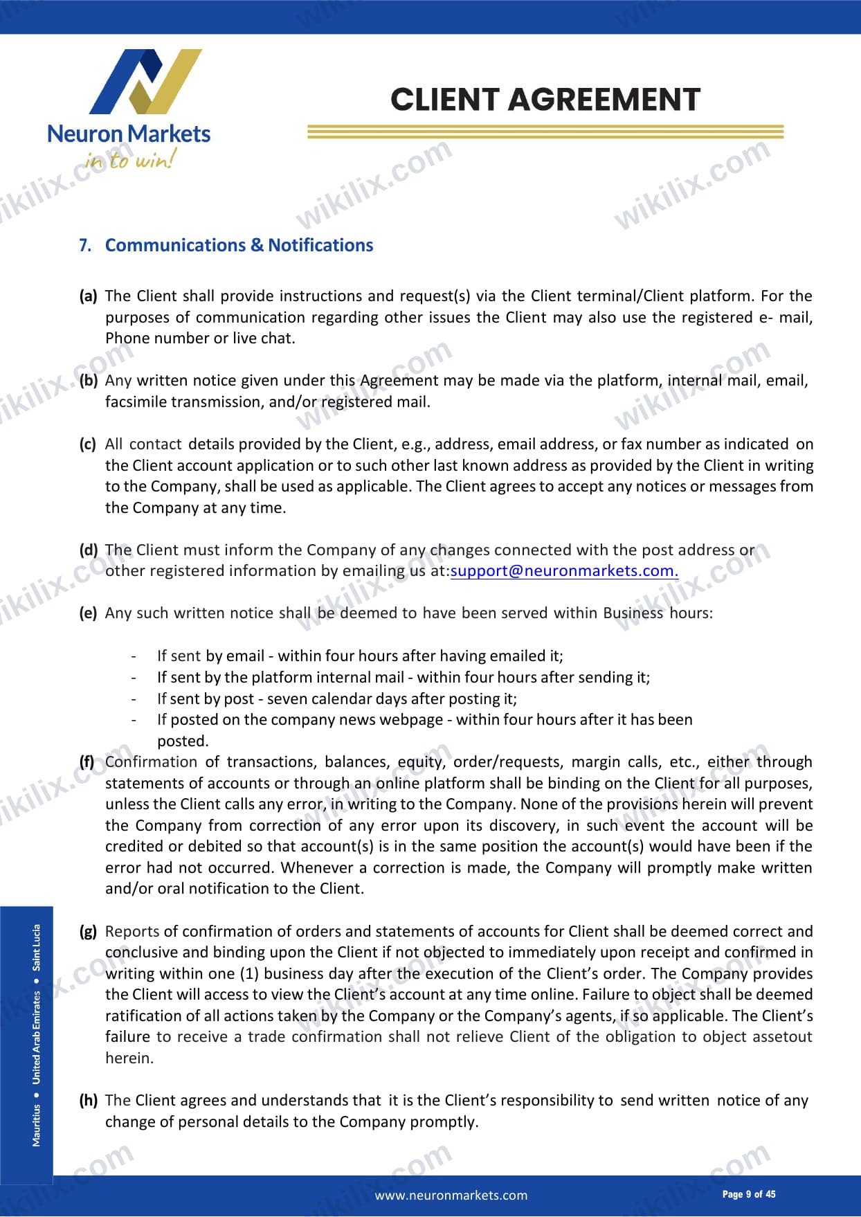 Our full page screenshot of the page this quotation was taken from, on Neuron Markets's site neuronmarkets.com, taken on Aug 28, 2026. The quoted words are not marked in the image.