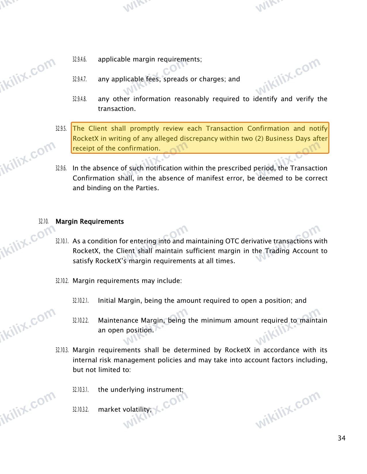 Our full page screenshot of the page this clause sits on, on FBK MARKETS's site cdn.prod.website-files.com, taken on Aug 26, 2026. The quoted words are marked in the image.