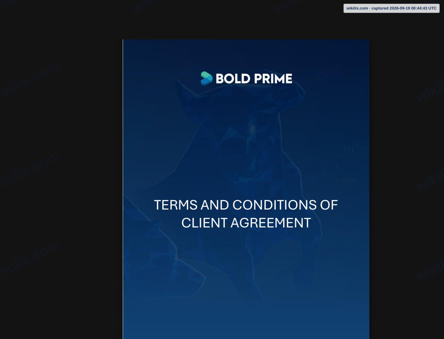 Our full page screenshot of the page this quotation was taken from, on Bold Prime's site drive.google.com, taken on Sep 19, 2026. The quoted words are not marked in the image.