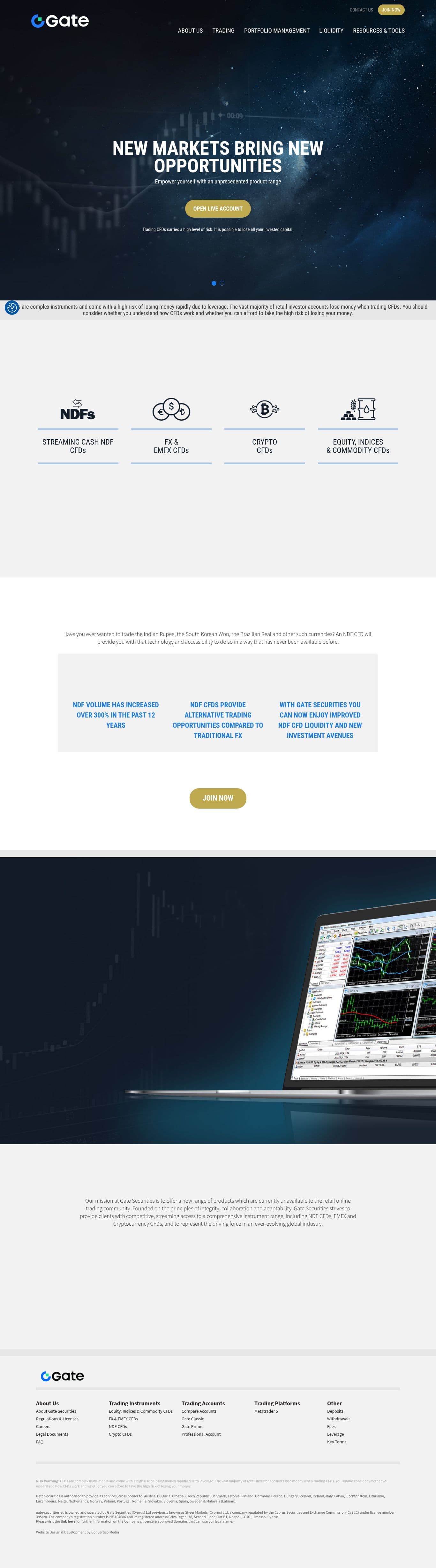 Homepage of sheermarkets.com as we captured it