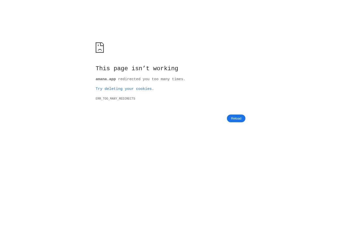 Homepage of amana-capital.net as we captured it