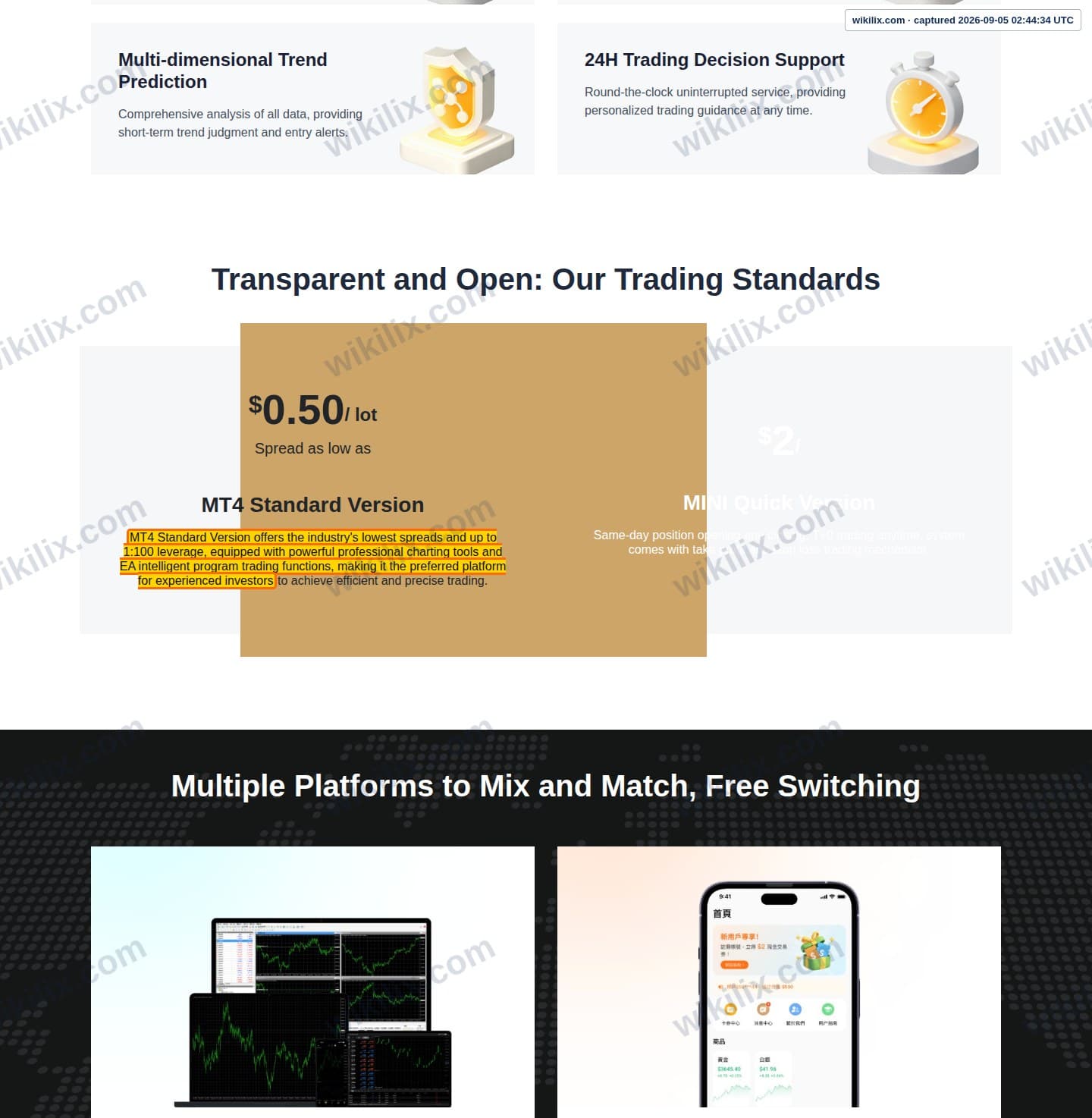 Our full page screenshot of the page that makes this promise, on Far East Precious Metal's site fepm62.com, taken on Sep 5, 2026. The quoted words are marked in the image.