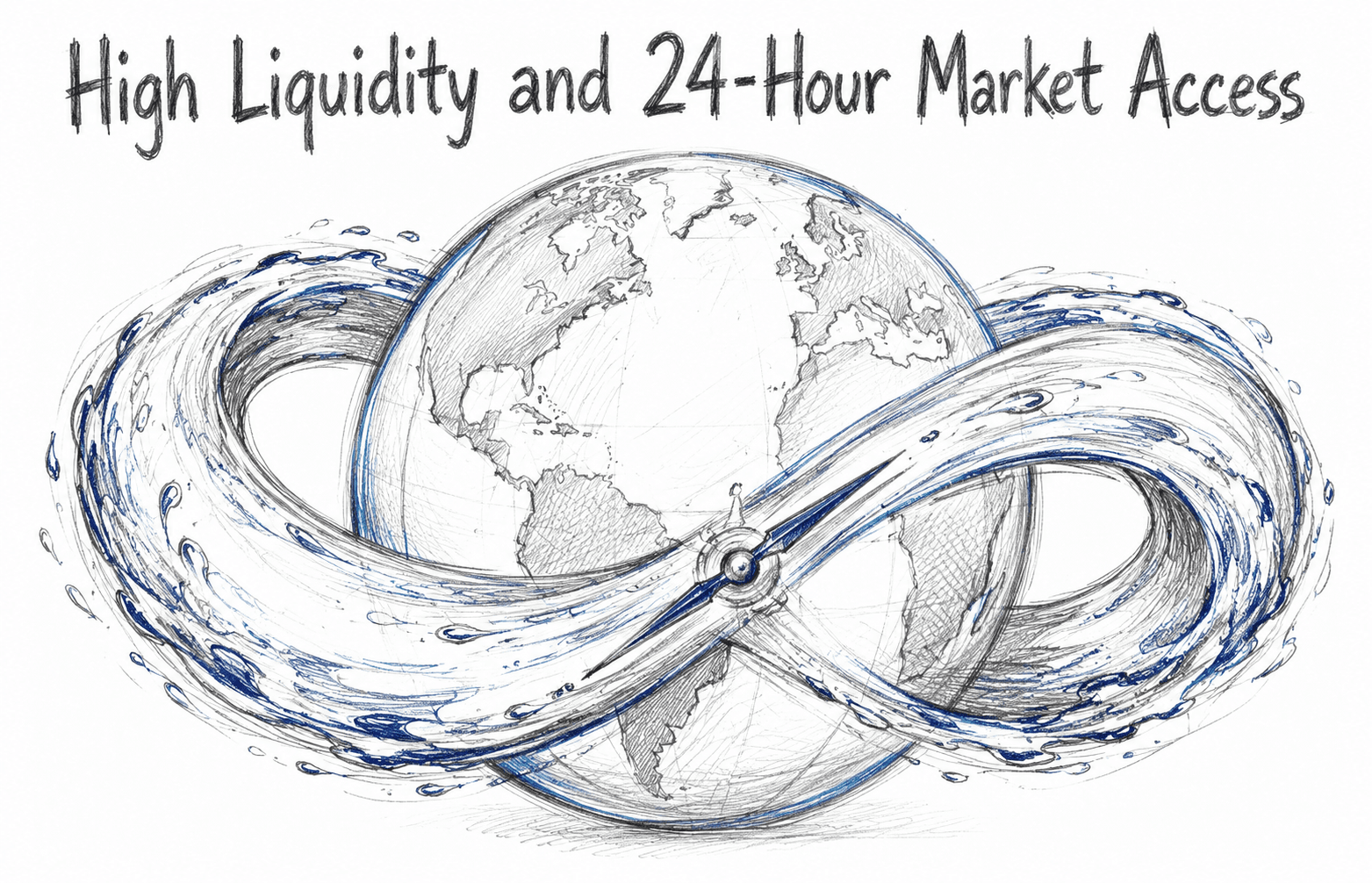 High Liquidity and 24-Hour Market Access