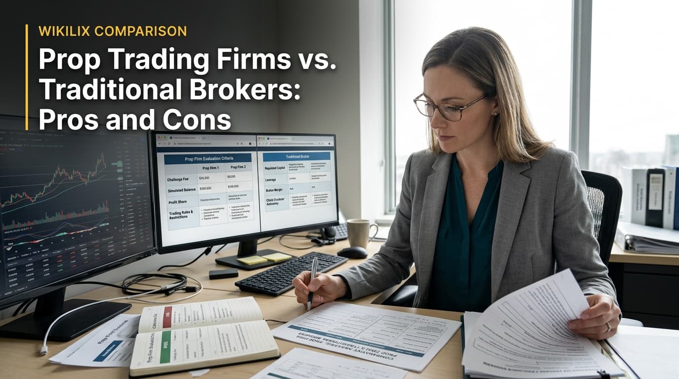 Prop Trading Firms vs. Traditional Brokers: Pros and Cons
