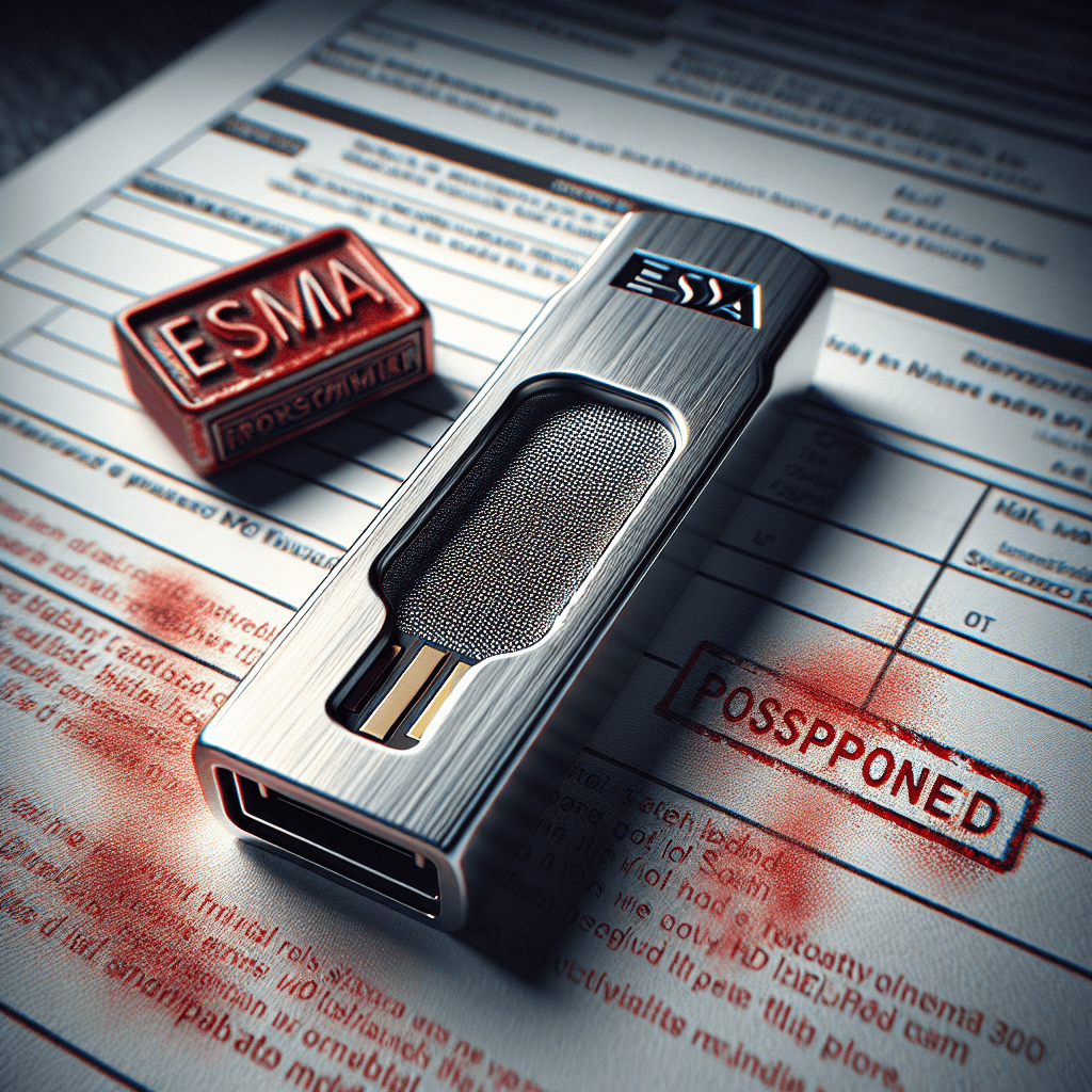 ESMA reporte le déploiement de la nouvelle solution de reporting hebdomadaire sur les dérivés de matières premières