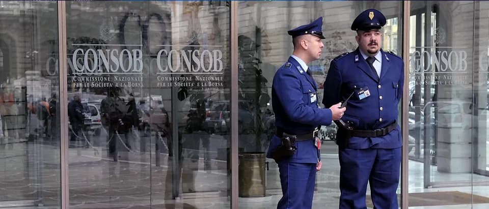 CONSOB Blocks 10 Unauthorized FX Sites