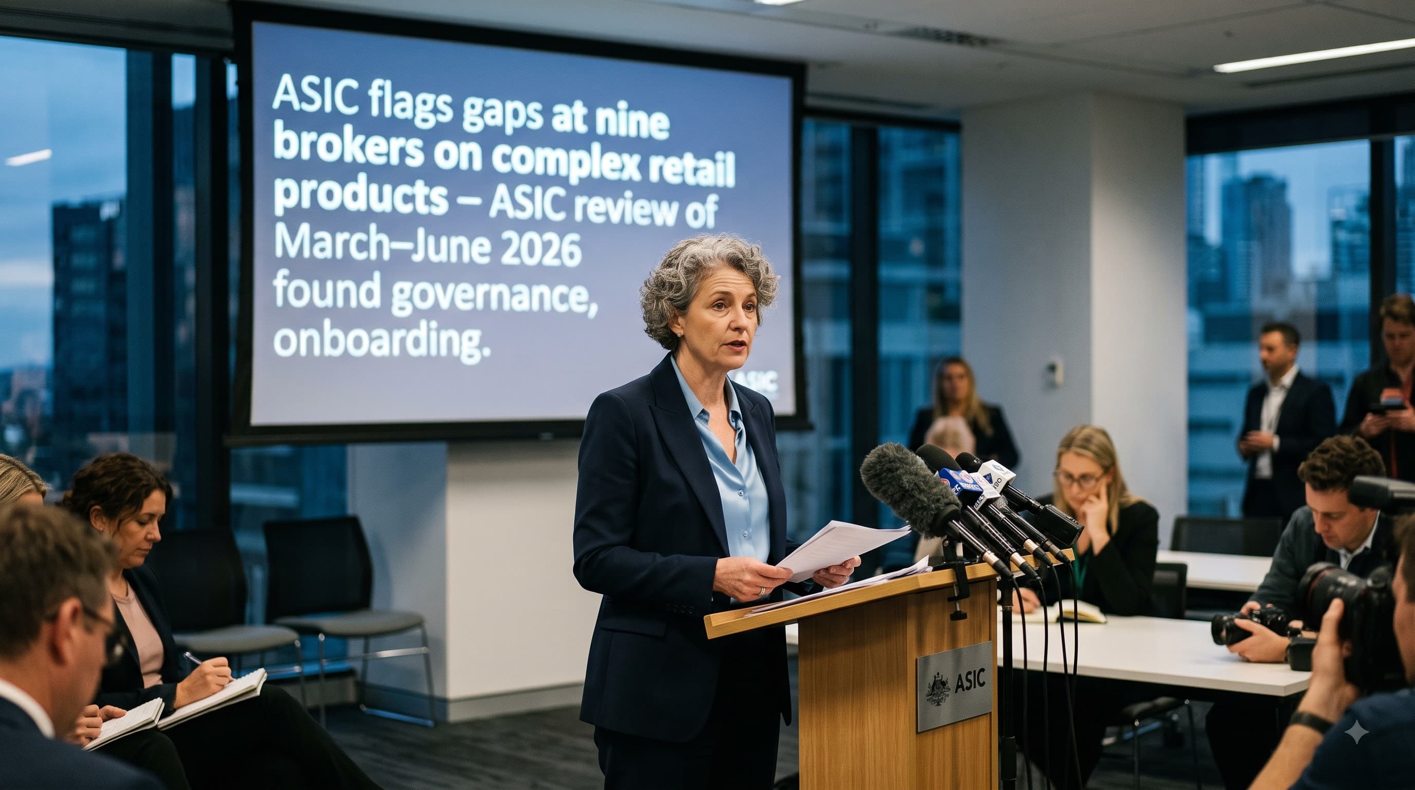 ASIC flags product governance gaps at nine online brokers