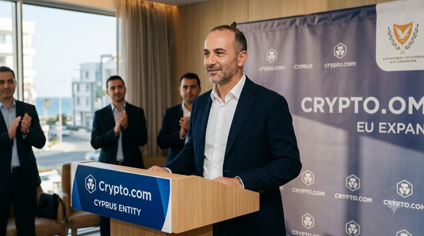 Crypto.com Appoints Stelios Moyseos to Lead Cyprus Entity as Executive Director