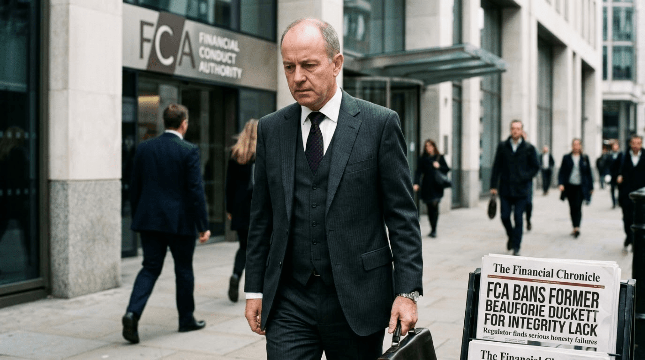 FCA bans Howard Roland Duckett from UK financial services