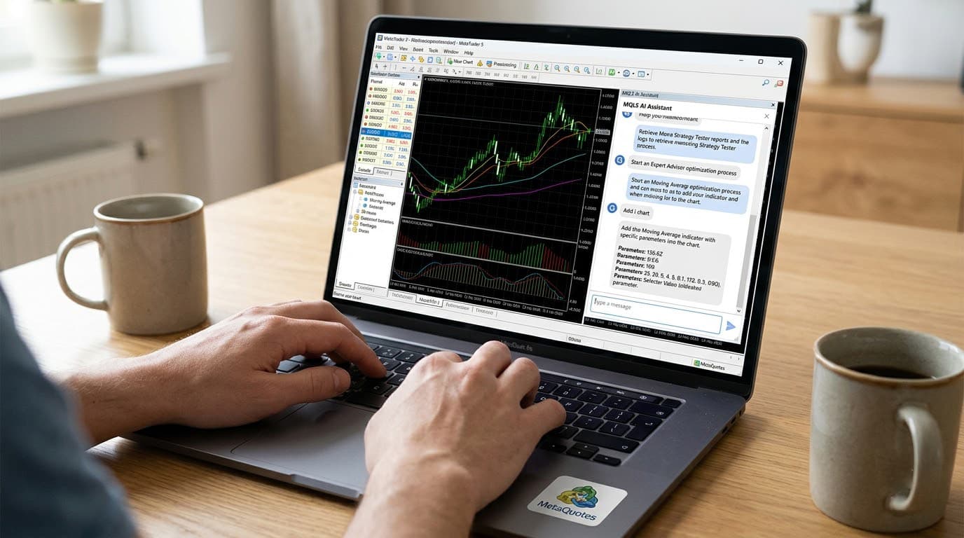 MetaQuotes Releases MetaTrader 5 Build 6180 With Expanded AI Assistant for Strategy Tester