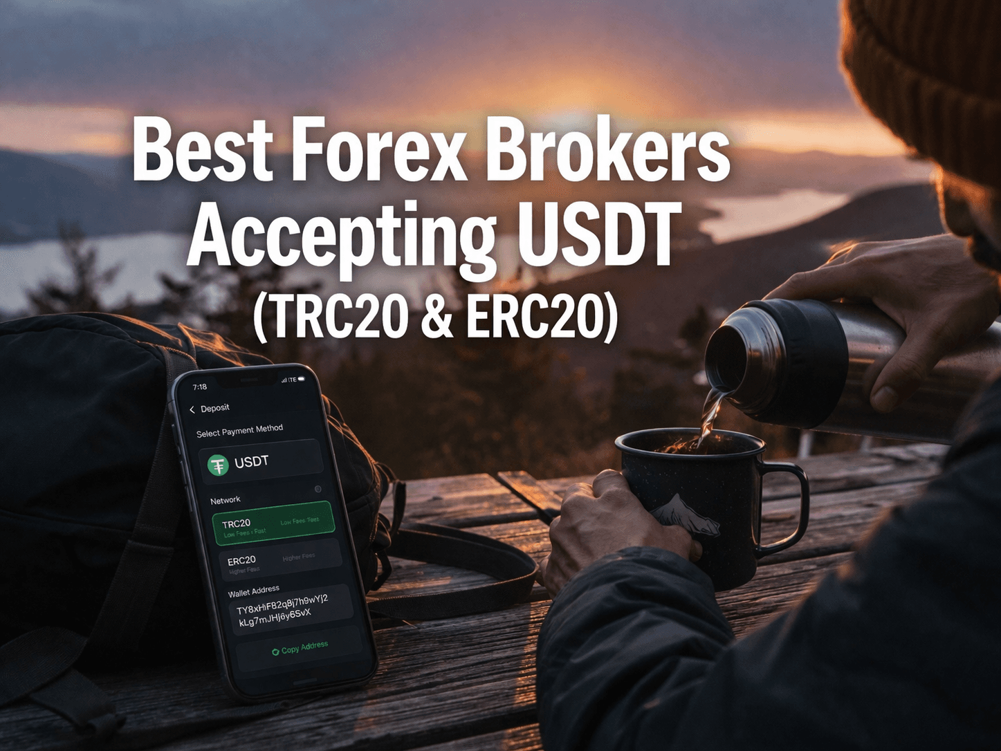 Best Forex Brokers Accepting USDT (TRC20 & ERC20)