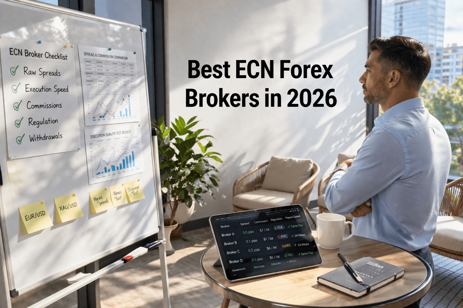 Best ECN Forex Brokers in 2026
