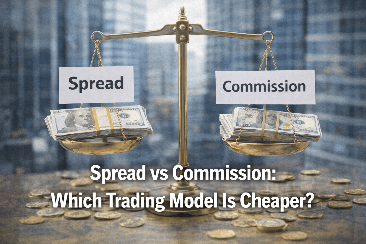 spread vs commission forex comparison