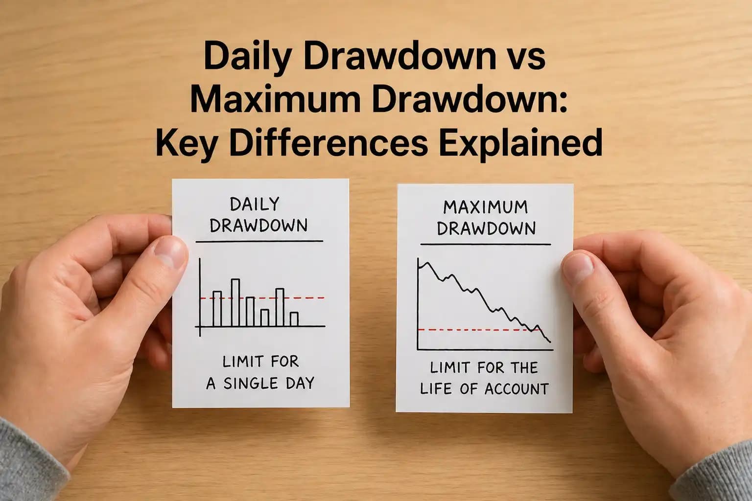 Daily Drawdown vs Maximum Drawdown: Key Differences Explained