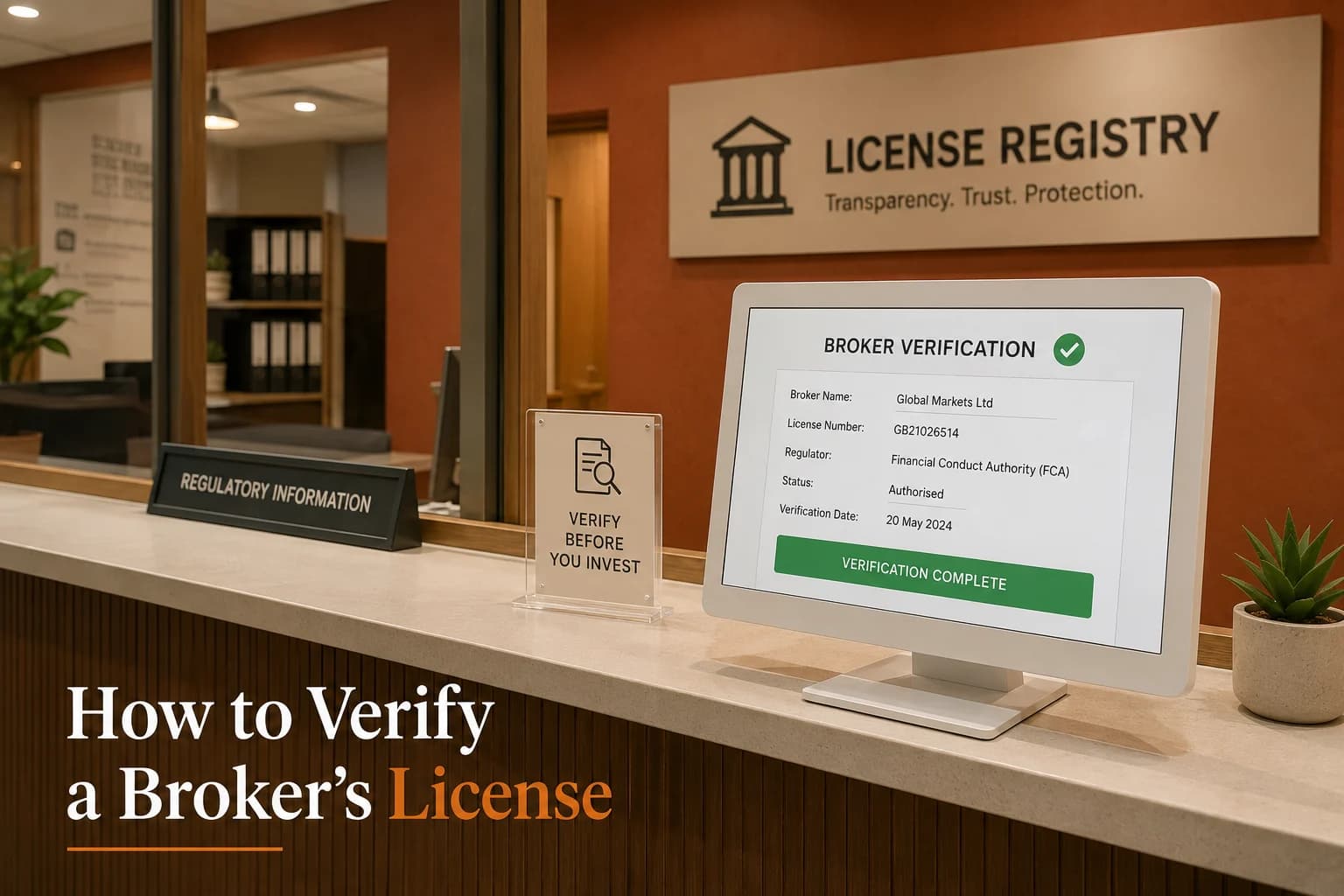 How to Verify a Forex Broker’s License (Step-by-Step Guide)