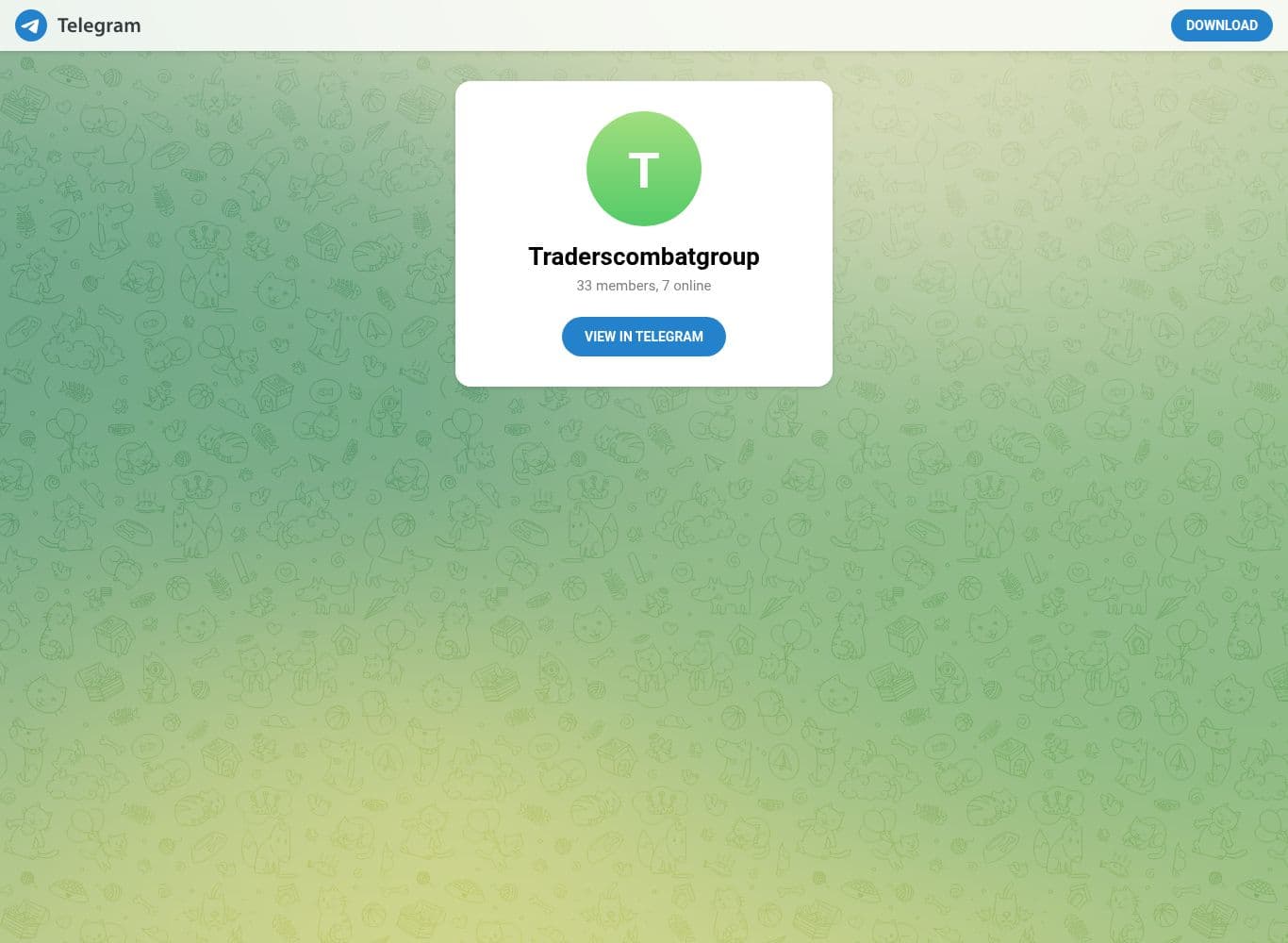Official telegram profile