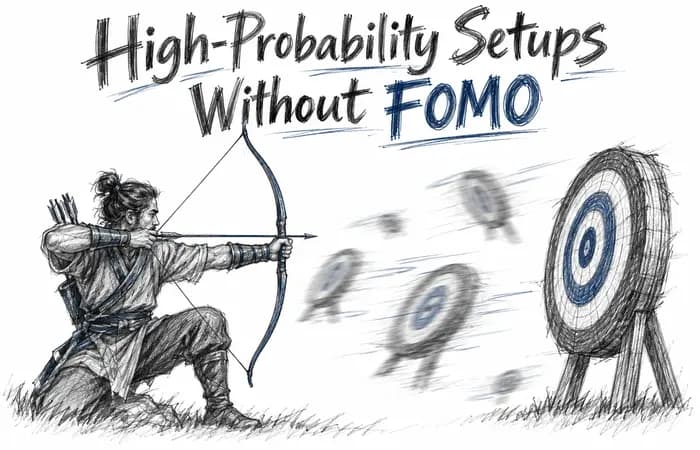 How to Wait for High-Probability Setups Without FOMO