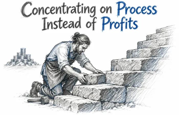 Concentrating on the Process Instead of Profits