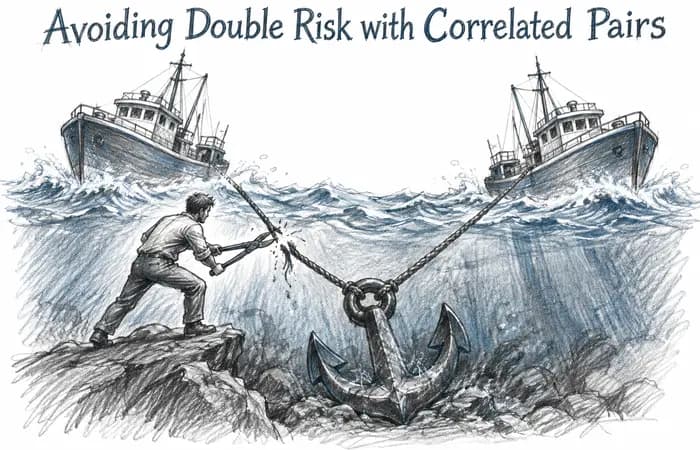 Avoiding Double Risk with Correlated Pairs