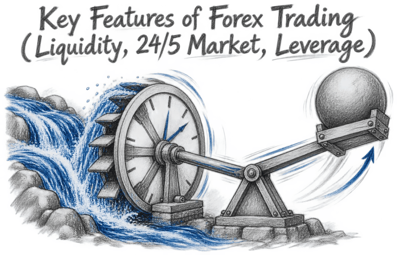 Key Features of Forex Trading (Liquidity, 24/5 Market, Leverage)