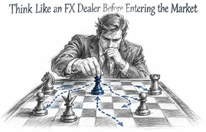 How to Think Like an FX Dealer Before Entering the Market