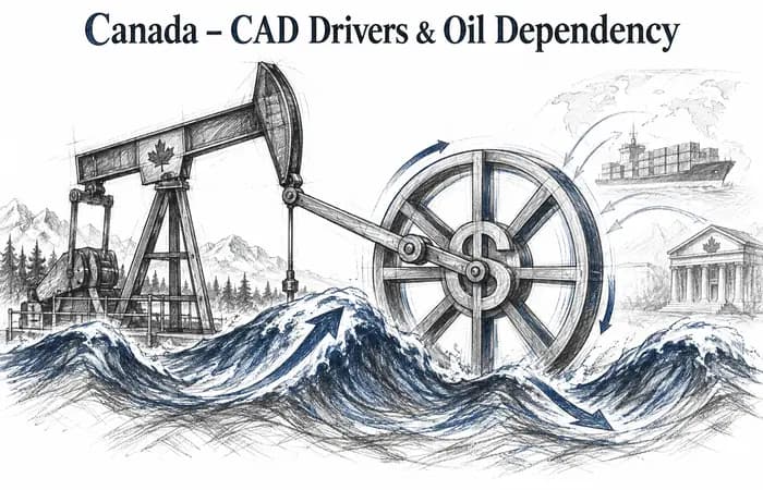 Canada – CAD Drivers & Oil Dependency