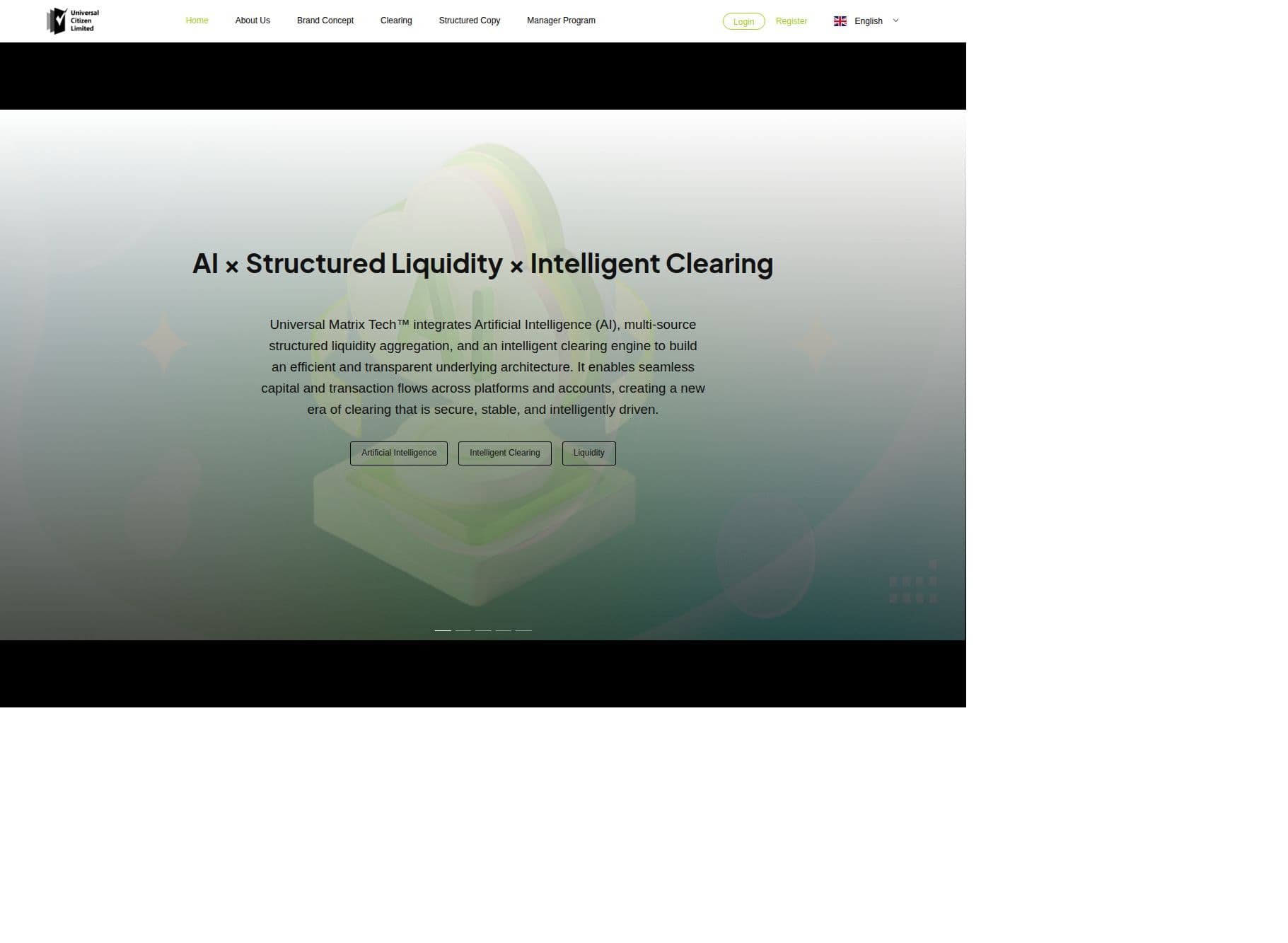 Homepage of fxcitizen.com as we captured it
