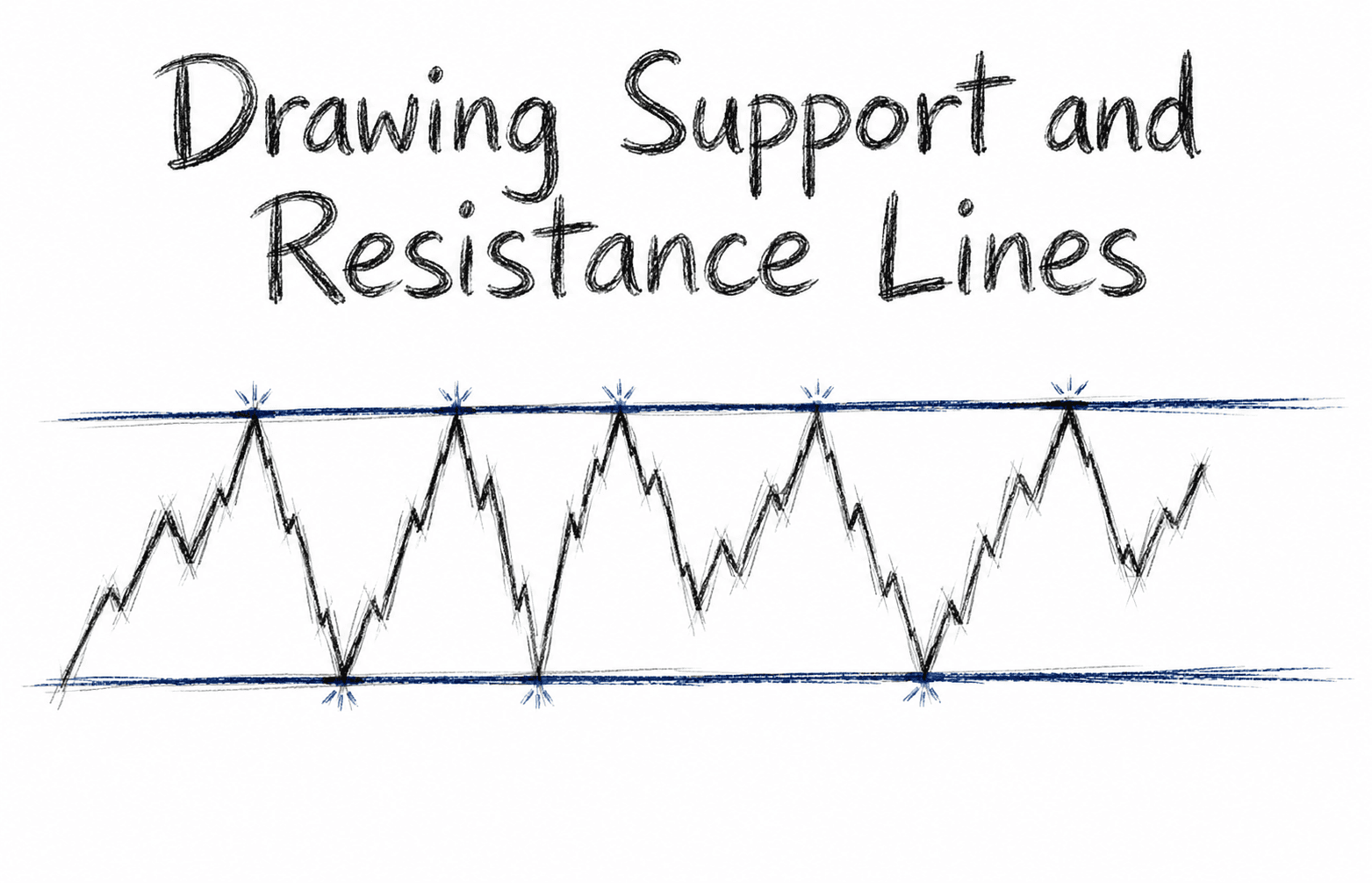 Drawing Support and Resistance Lines