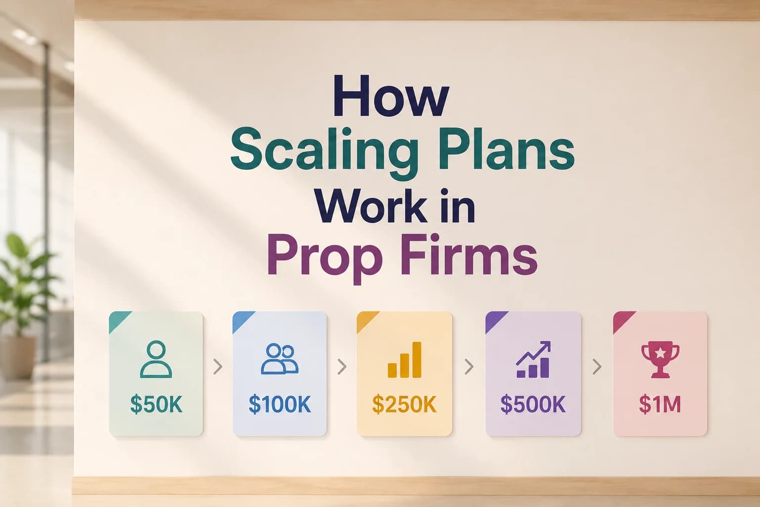 How Scaling Plans Work in Prop Trading Firms