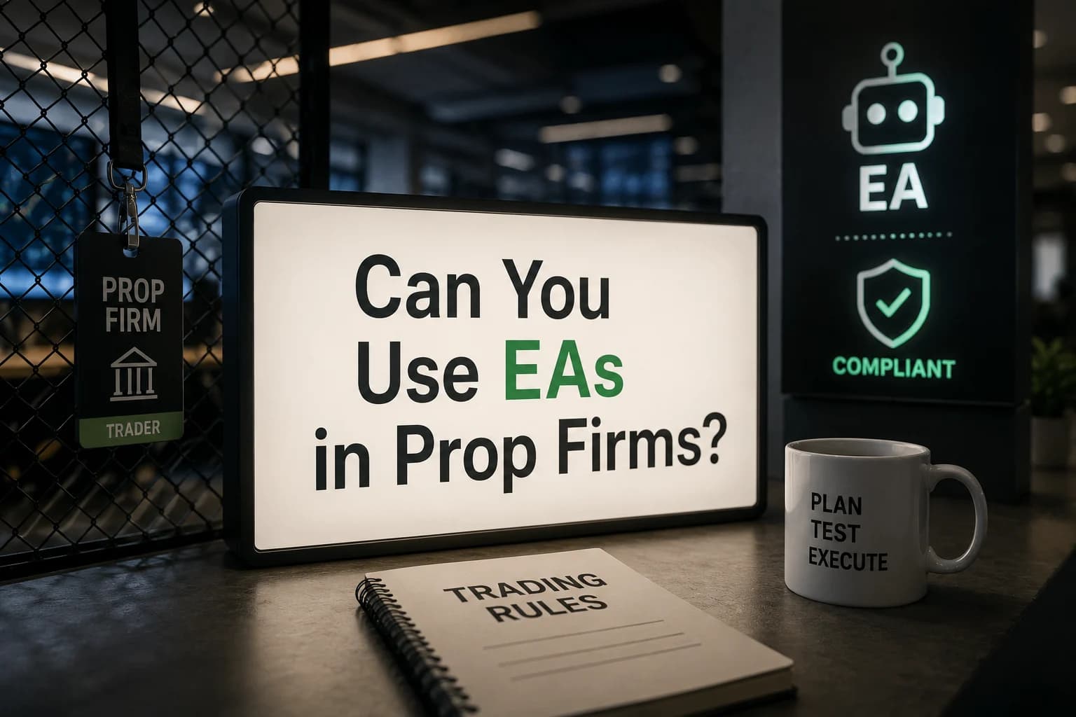 Can You Use EAs in Prop Firms