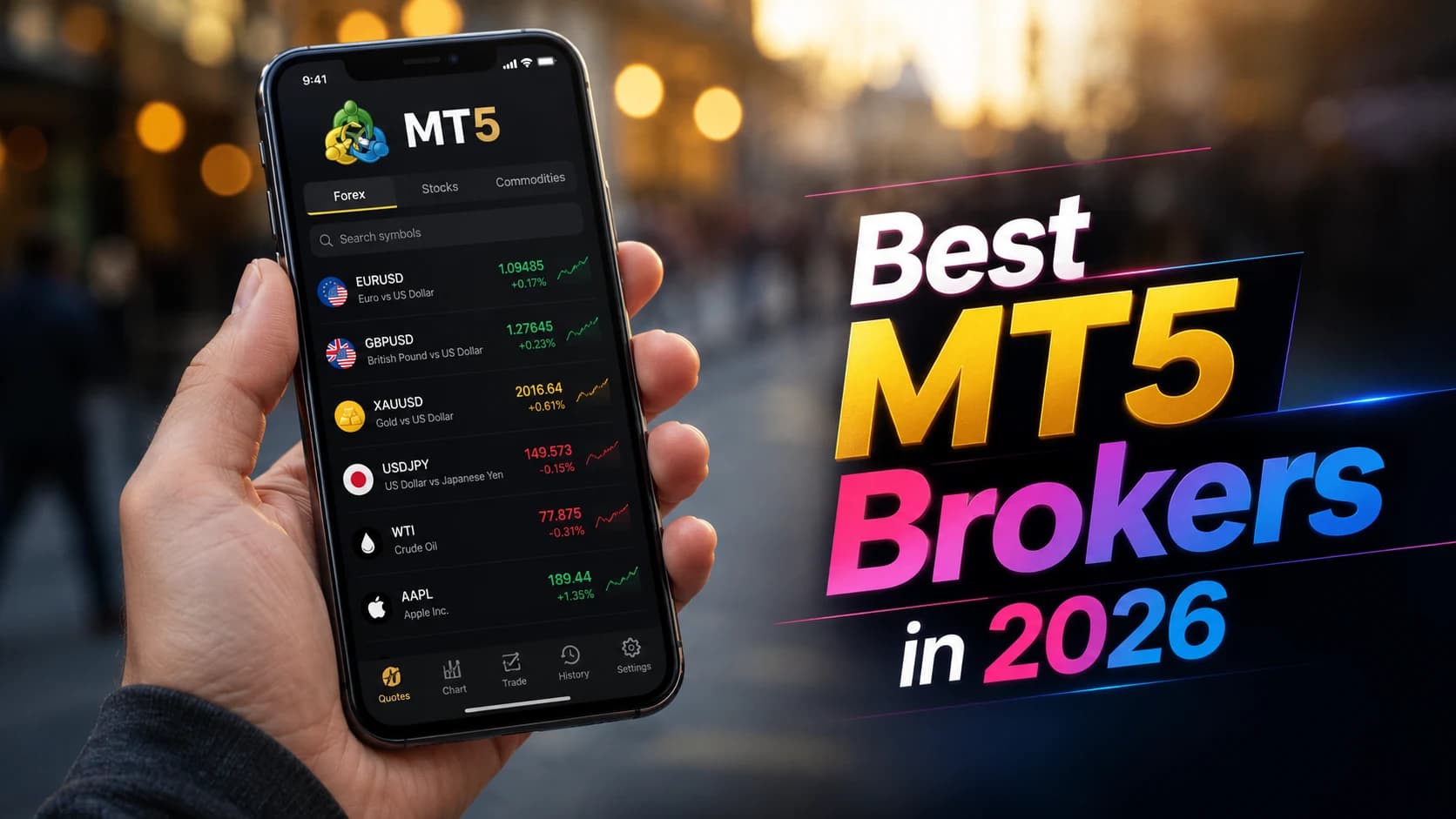 Best MT5 Brokers 2026 – Top MetaTrader 5 | Wikilix