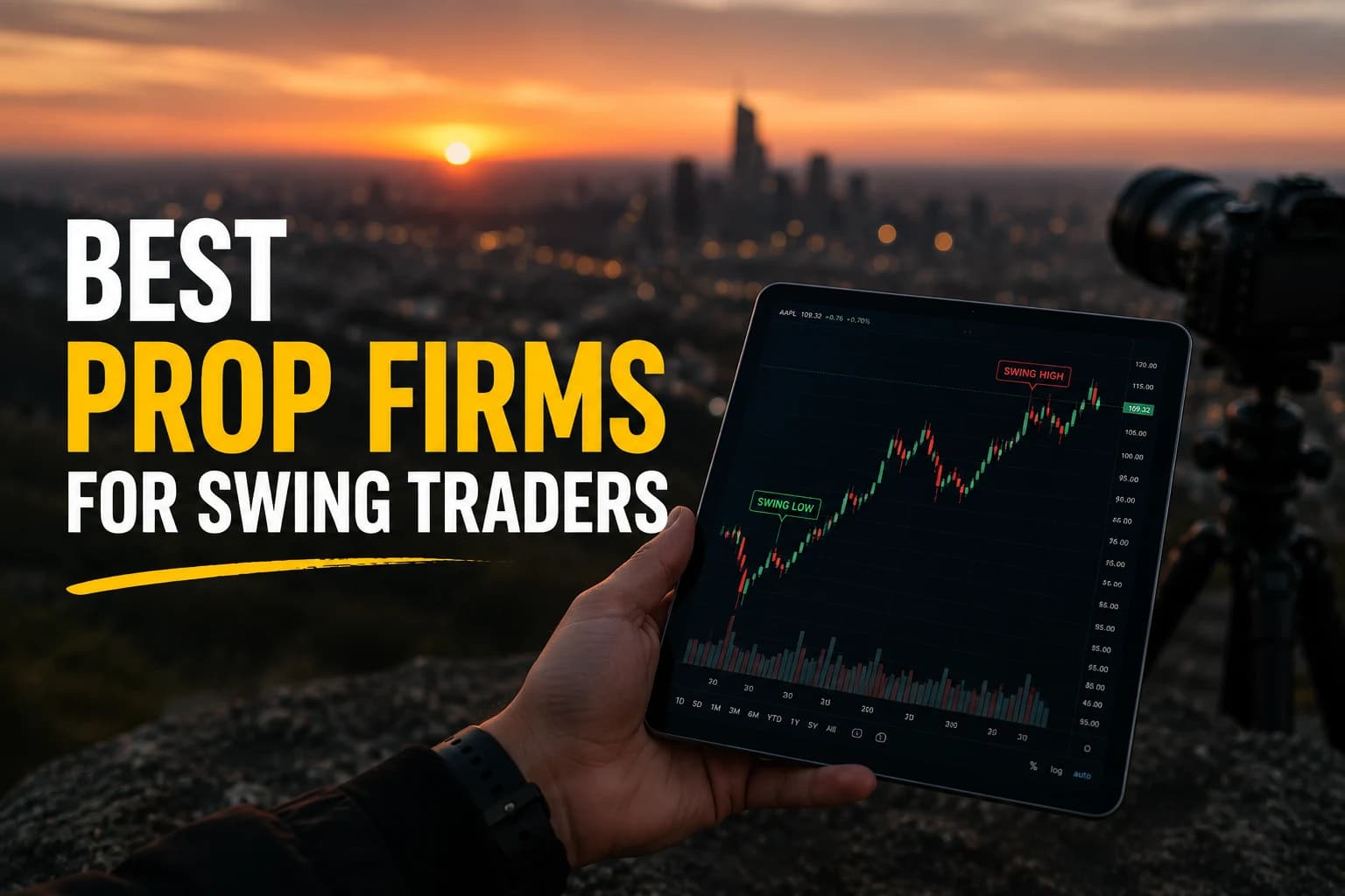 Best Prop Firms for Swing Traders 2026 | Wikilix