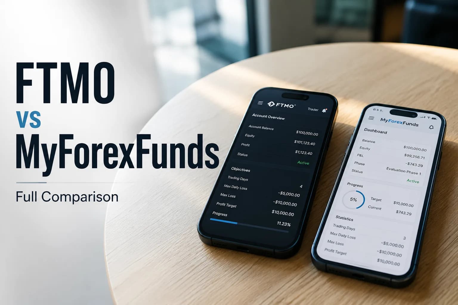 FTMO vs MyForexFunds 2026 – Which Is Better? | Wikilix