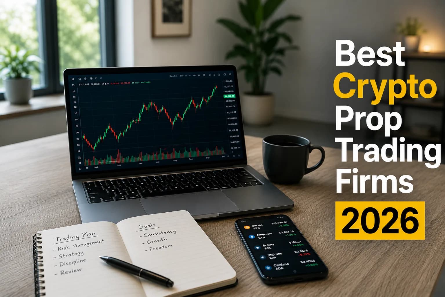 Best Crypto Prop Trading Firms 2026 | Wikilix