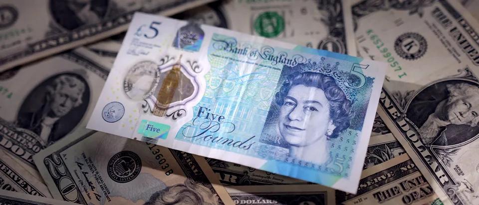 Sterling slips after UK jobs data; dollar index slightly up