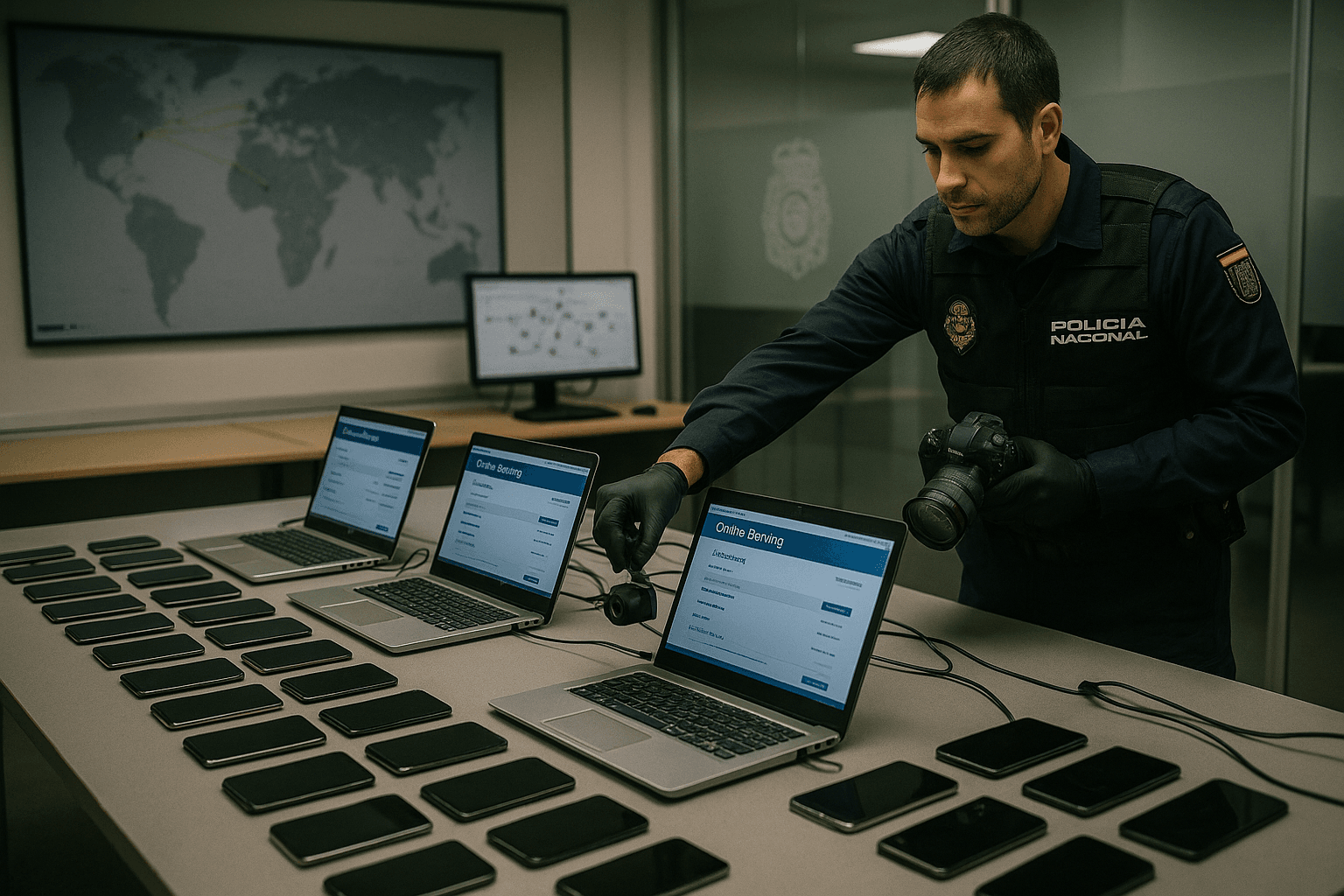 Spanish Police Dismantle €140 Million International Cyber Fraud Network