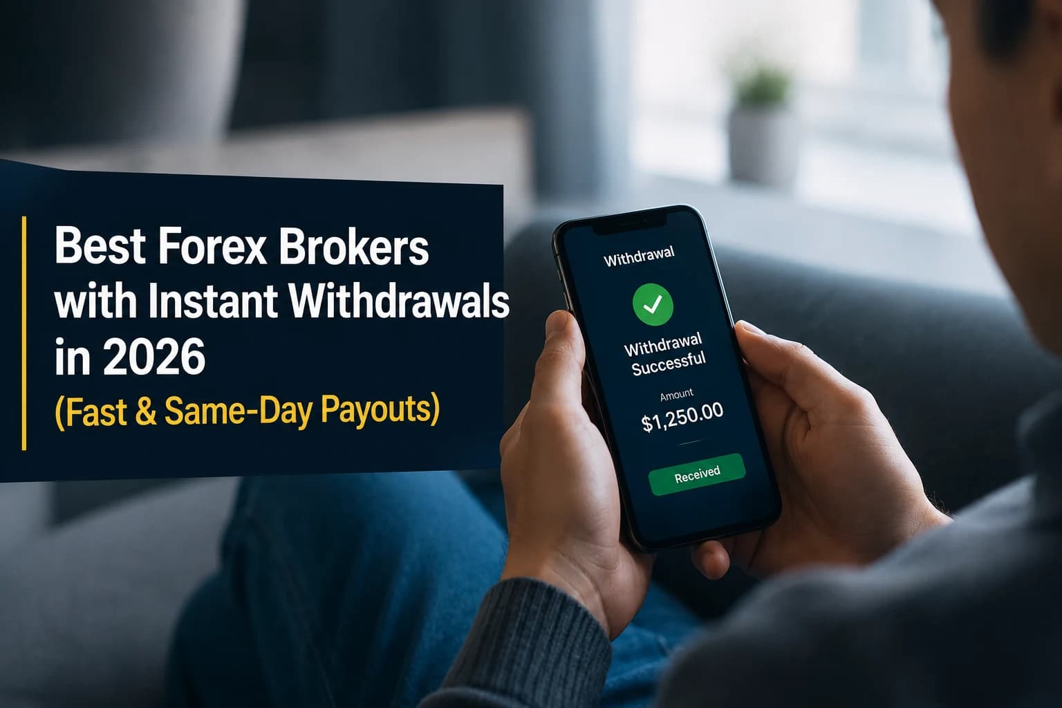 Best Forex Brokers with Instant Withdrawals